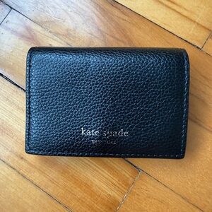 Kate Spade Textured Black Wallet